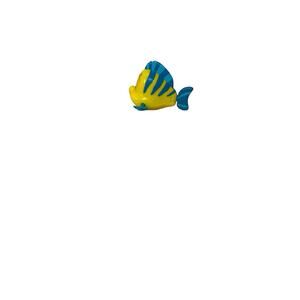 Vintage Disneys Ariels Friend Flounder Figurine Of The Little Mermaid